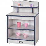 Rainbow Accents Toddler Kitchen Cupboard - Navy