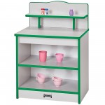 Rainbow Accents Toddler Kitchen Cupboard - Green