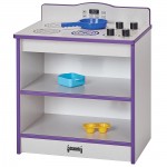 Rainbow Accents Toddler Kitchen Stove - Purple