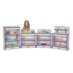 Rainbow Accents Toddler Kitchen 4 Piece Set - Teal