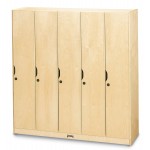 Jonti-Craft 5 Section Lockers with Doors