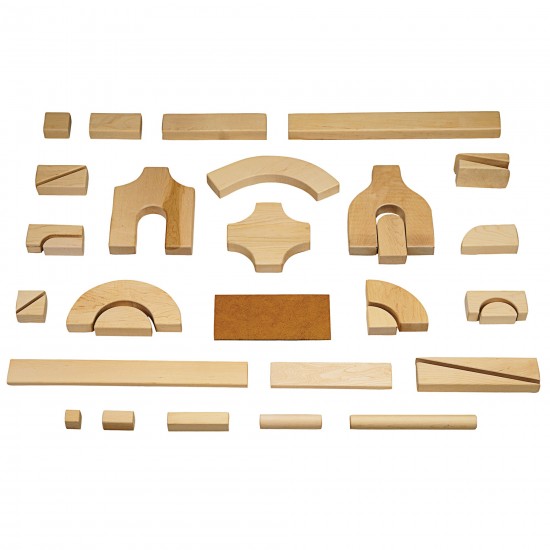 Jonti-Craft Unit Blocks Set - Intermediate