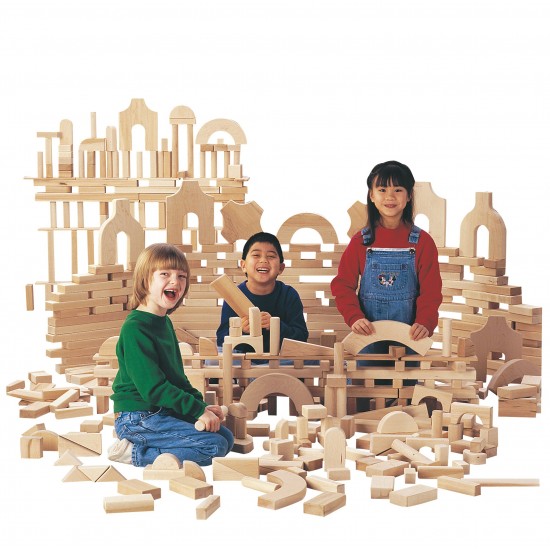 Jonti-Craft Unit Blocks Set - Intermediate