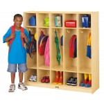 Jonti-Craft 5 Section Coat Locker