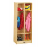 Jonti-Craft 2 Section Coat Locker