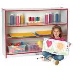 Rainbow Accents Super-Sized Adjustable Bookcase - Navy