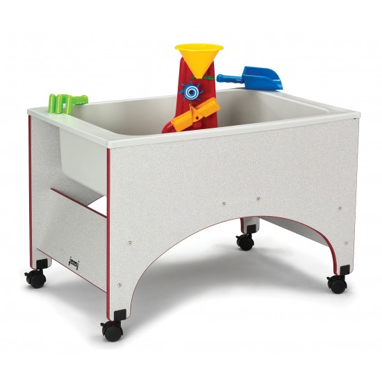 Rainbow Accents Space Saver Sensory Table - Yellow