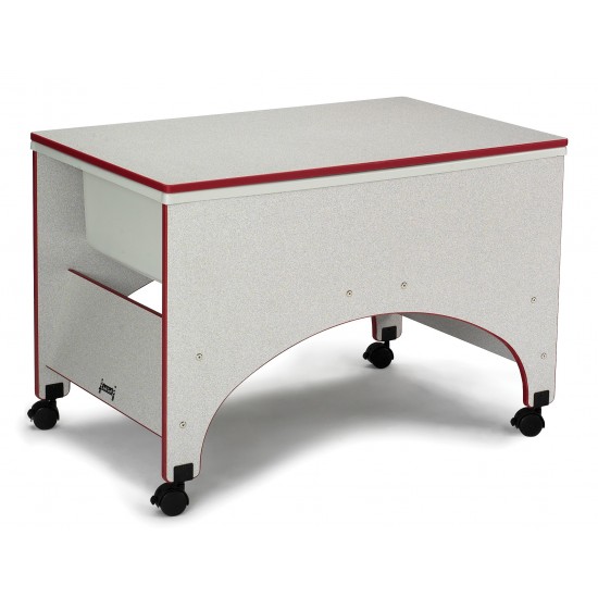 Rainbow Accents Space Saver Sensory Table - Green