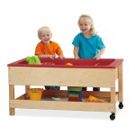 Jonti-Craft Toddler Sensory Table with Shelf