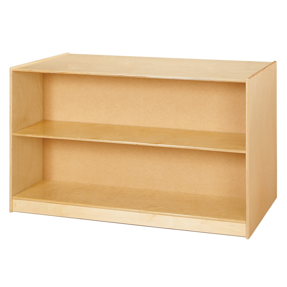 Jonti-Craft Double-Sided Island – Straight Shelf Storage