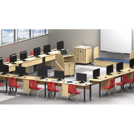 Jonti-Craft Dual Computer Lab Table