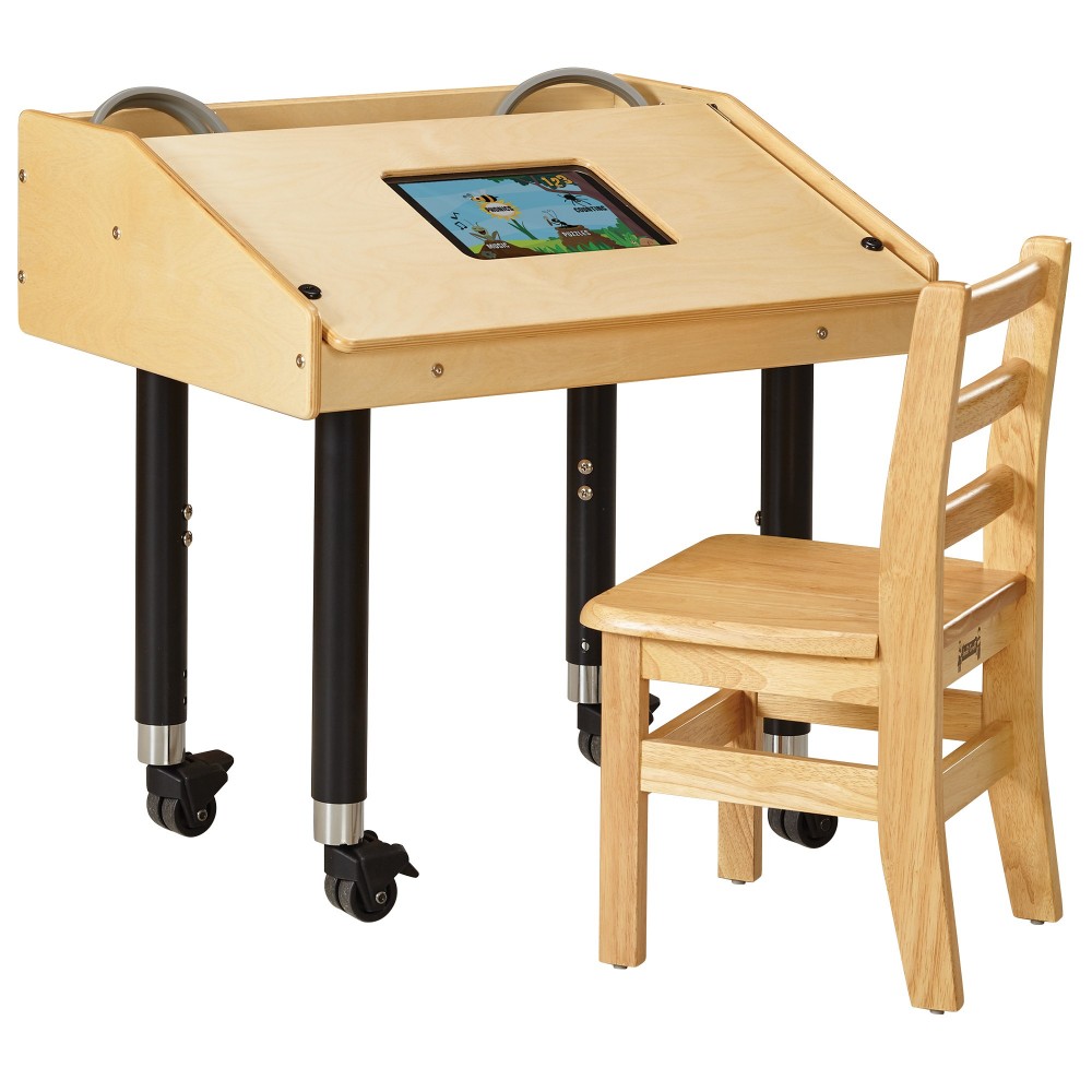 Jonti-Craft Single Tablet Table - Mobile Jonti-Craft Single Tablet Table - Mobile