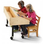 Jonti-Craft Dual Tablet Table - Mobile