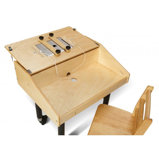 Jonti-Craft Quad Tablet Table - Mobile