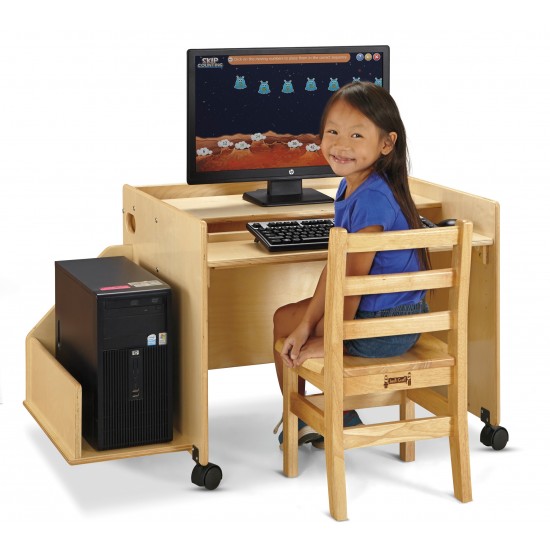 Jonti-Craft Enterprise Single Computer Desk