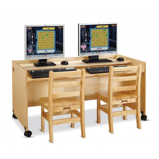 Jonti-Craft Enterprise Single Computer Desk