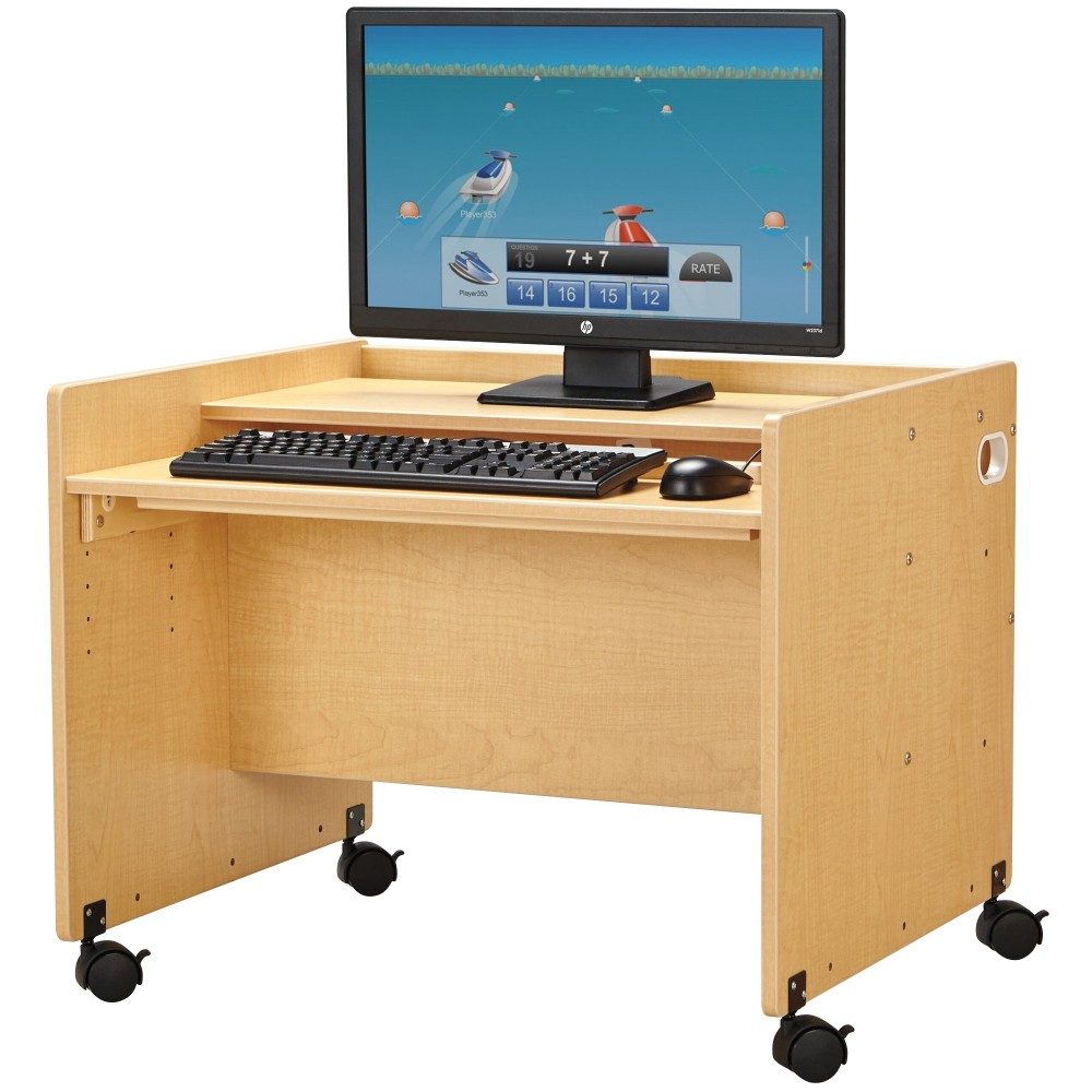 MapleWave Enterprise Single Computer Desk