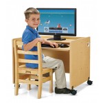 MapleWave Enterprise Single Computer Desk