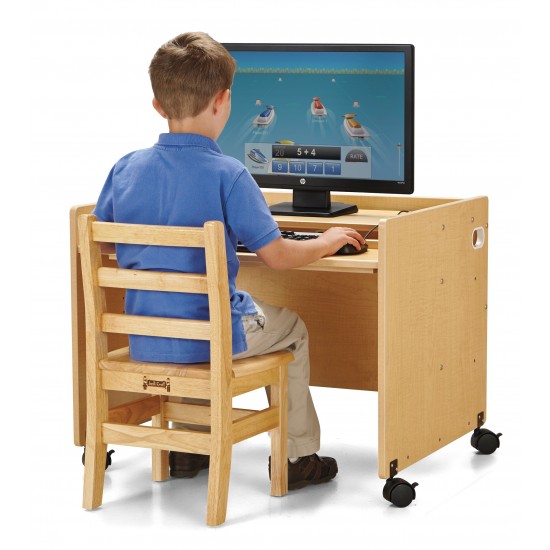 MapleWave Enterprise Single Computer Desk