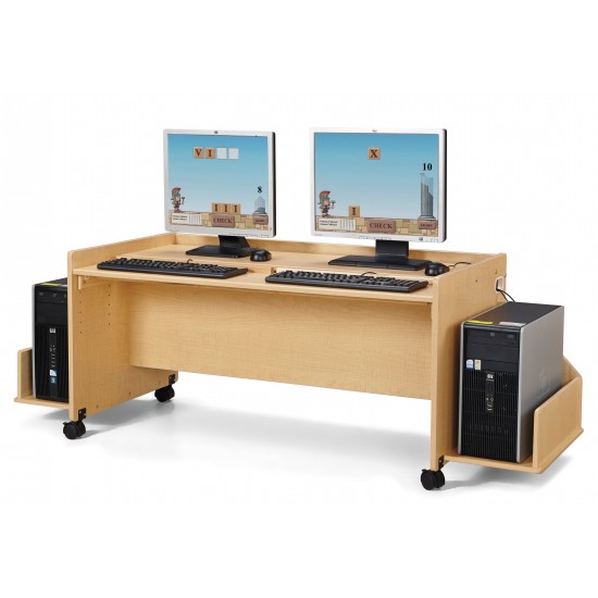 MapleWave Enterprise Single Computer Desk