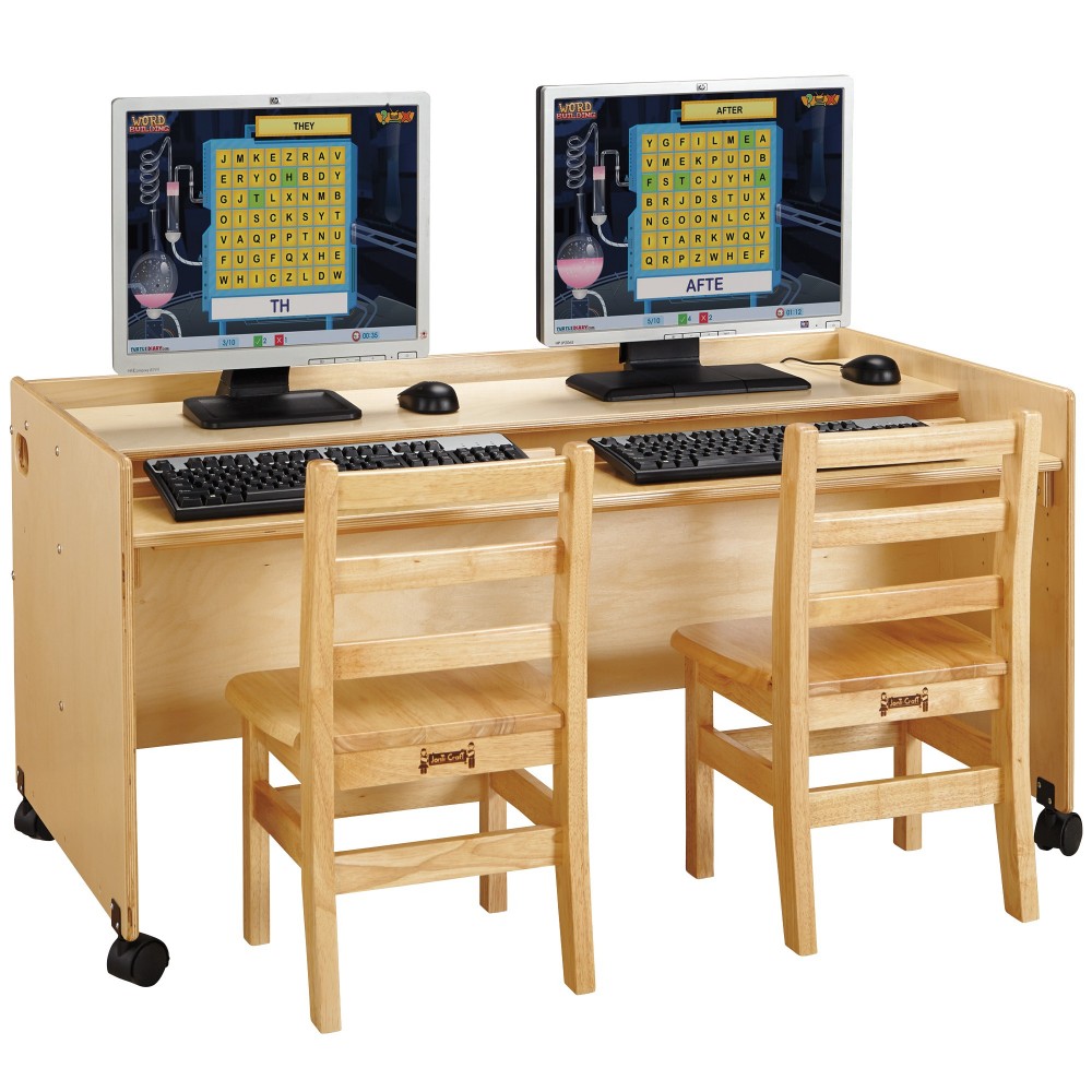 Jonti-Craft Enterprise Double Computer Desk