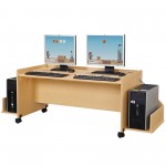 MapleWave Enterprise Double Computer Desk