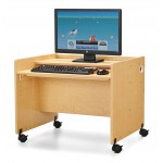 MapleWave Enterprise Double Computer Desk