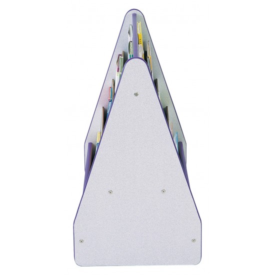 Rainbow Accents Double Sided Pick-a-Book Stand - Purple