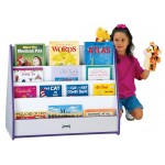 Rainbow Accents Double Sided Pick-a-Book Stand - Yellow