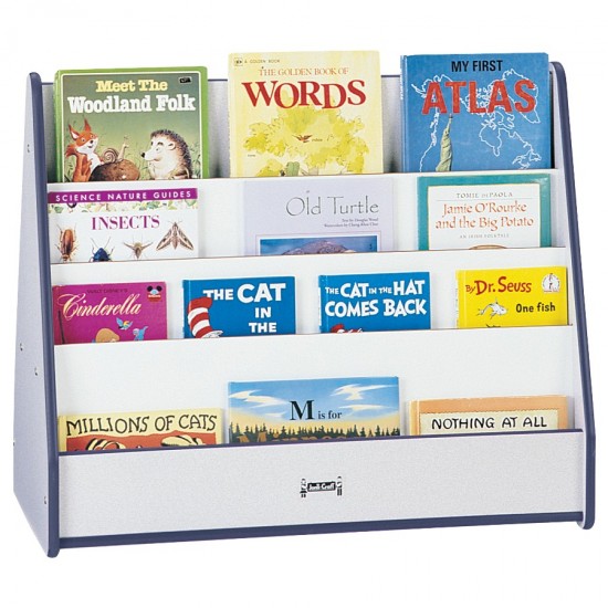 Rainbow Accents Double Sided Pick-a-Book Stand - Navy