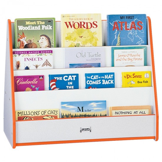 Rainbow Accents Double Sided Pick-a-Book Stand - Orange