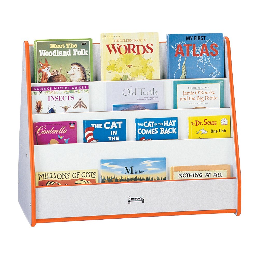 Rainbow Accents Double Sided Pick-a-Book Stand - Orange