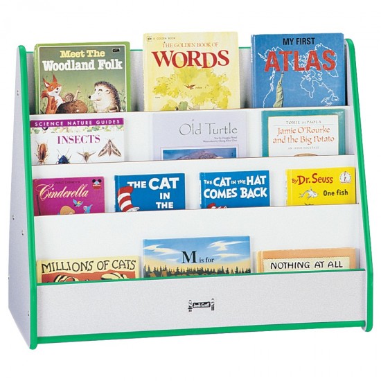 Rainbow Accents Double Sided Pick-a-Book Stand - Green
