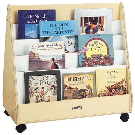 Jonti-Craft Double Sided Pick-a-Book Stand - Mobile