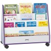Rainbow Accents Double Sided Pick-a-Book Stand - Mobile - Purple