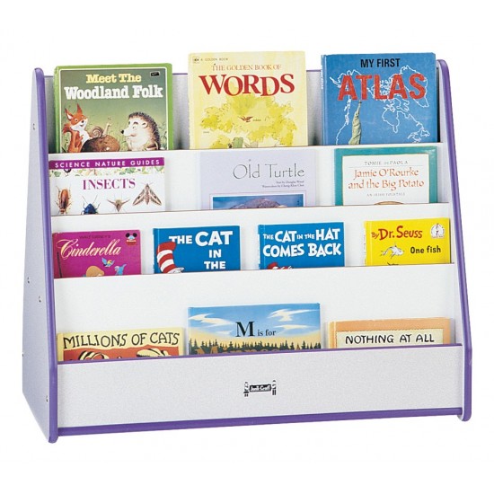 Rainbow Accents Double Sided Pick-a-Book Stand - Mobile - Red