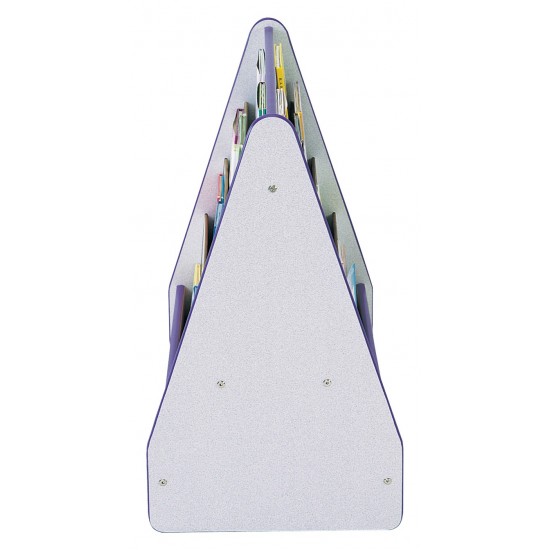 Rainbow Accents Double Sided Pick-a-Book Stand - Mobile - Red