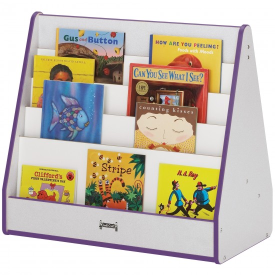 Rainbow Accents Pick-a-Book Stand - Purple