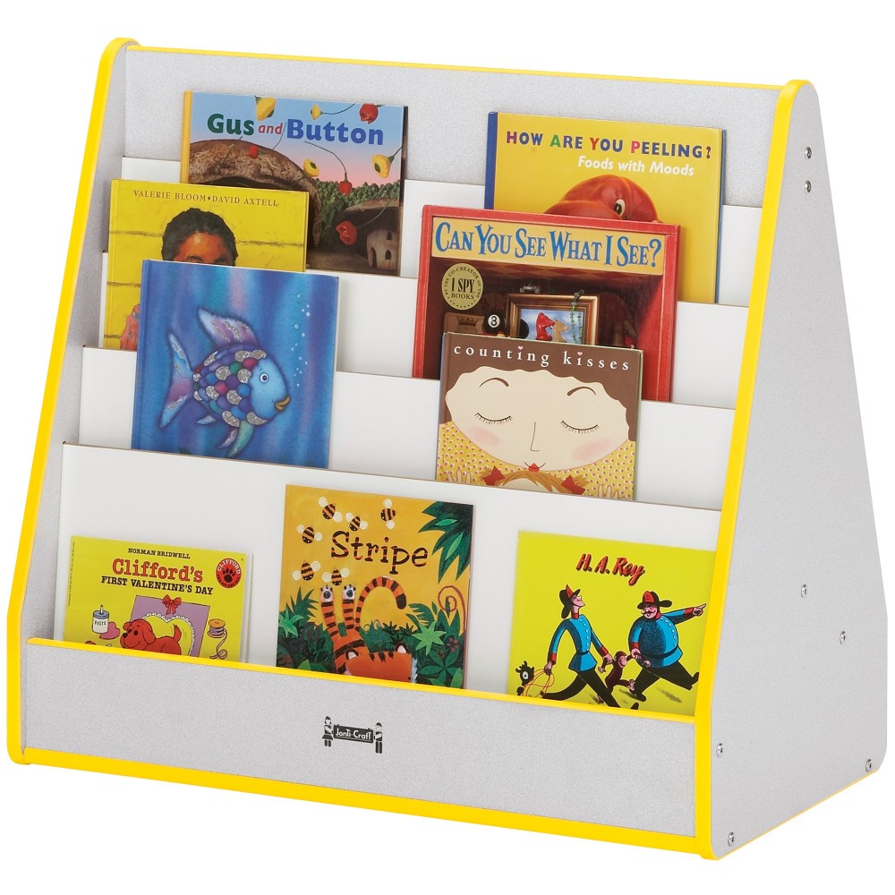 Rainbow Accents Pick-a-Book Stand - Yellow Rainbow Accents Pick-a-Book Stand - Yellow