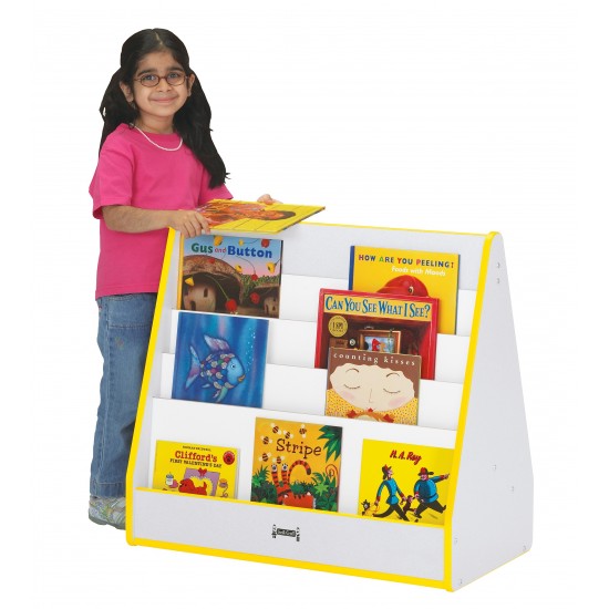 Rainbow Accents Pick-a-Book Stand - Yellow