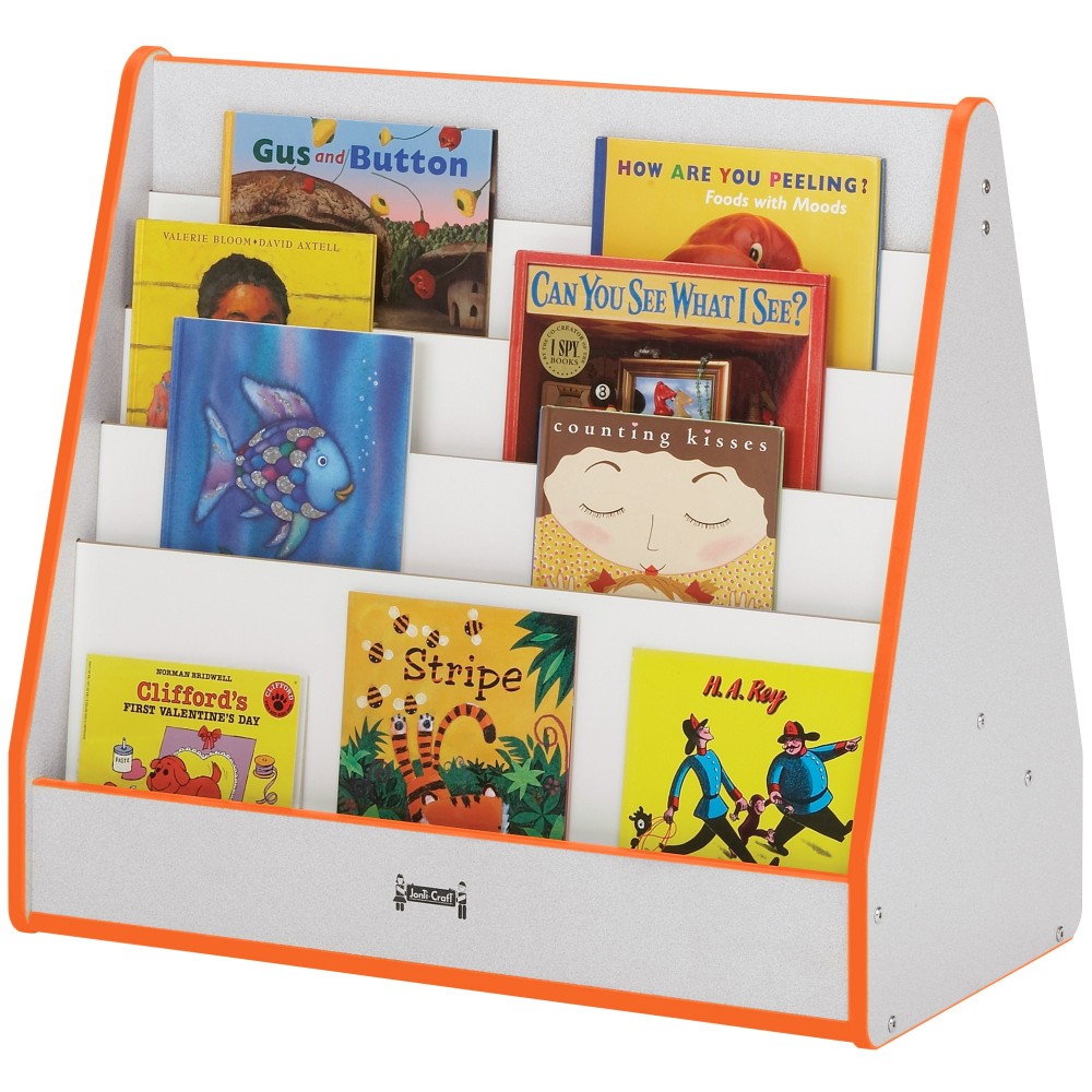 Rainbow Accents Pick-a-Book Stand - Orange Rainbow Accents Pick-a-Book Stand - Orange