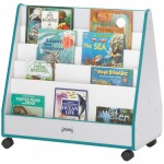 Rainbow Accents Pick-a-Book Stand - Mobile - Teal