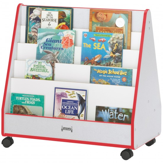 Rainbow Accents Pick-a-Book Stand - Mobile - Red