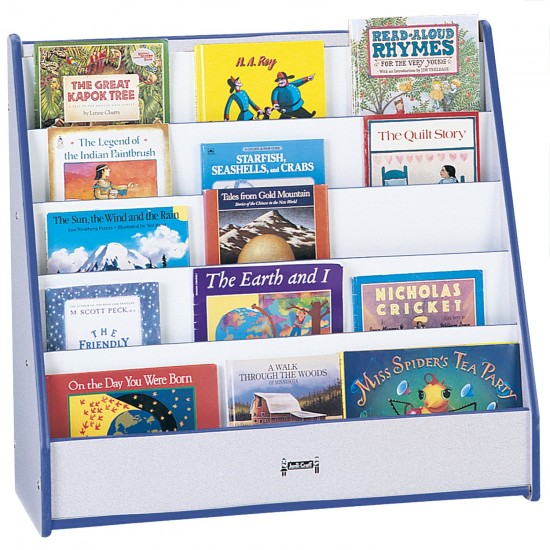Rainbow Accents Flushback Pick-a-Book Stand - Blue
