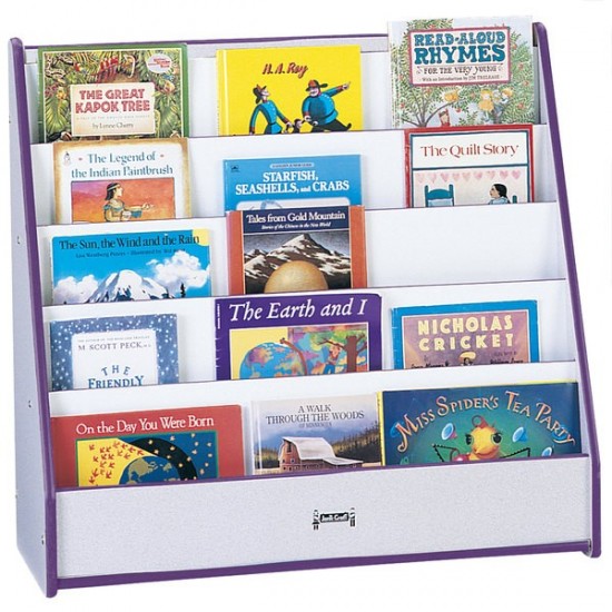 Rainbow Accents Flushback Pick-a-Book Stand - Purple