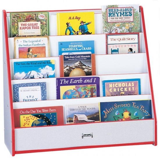Rainbow Accents Flushback Pick-a-Book Stand - Red