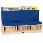 Jonti-Craft Literacy Couch - Blue