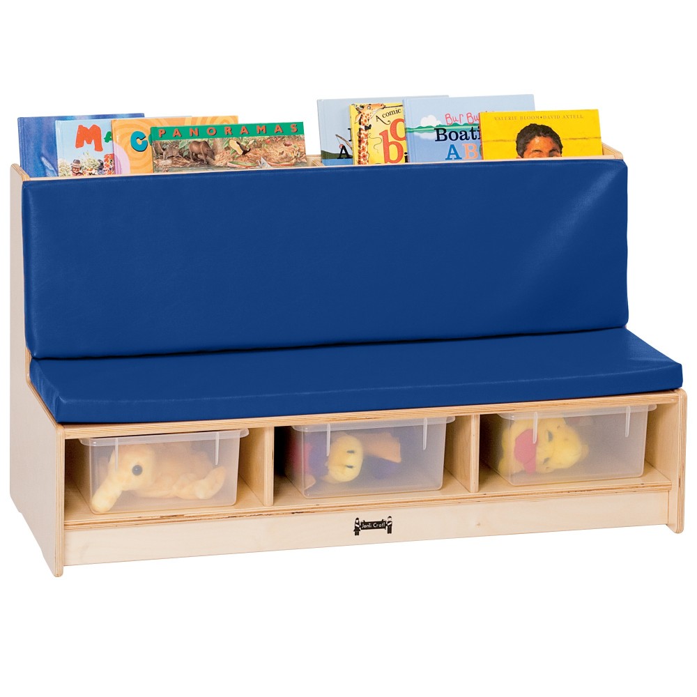 Jonti-Craft Literacy Couch - Blue Jonti-Craft Literacy Couch - Blue