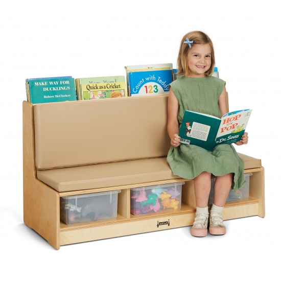 Jonti-Craft Literacy Couch - Wheat