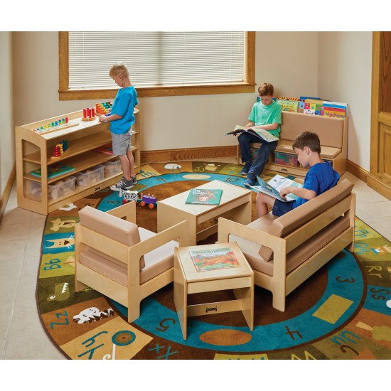 Jonti-Craft Literacy Couch - Wheat